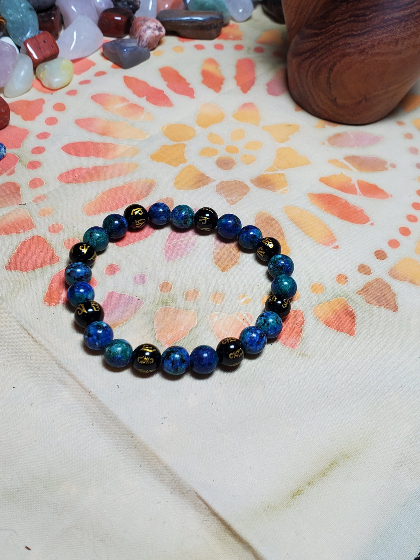 Mantra bead braclet