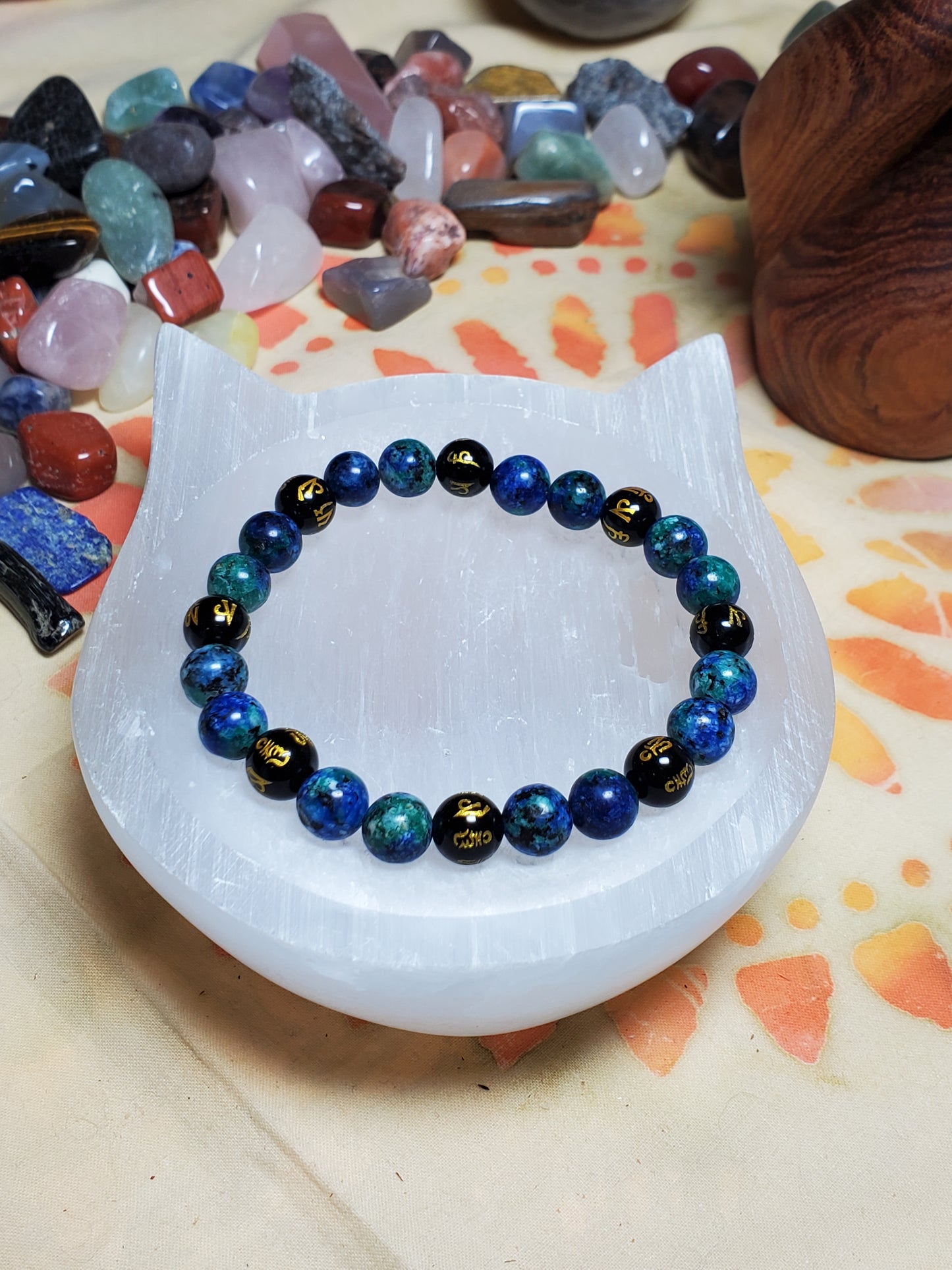 Mantra bead braclet