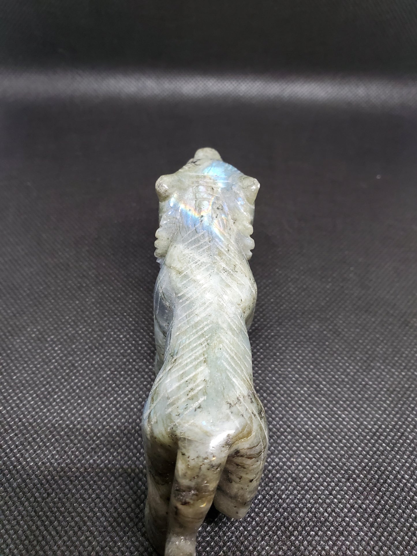 Labradorite Tiger Carving 1