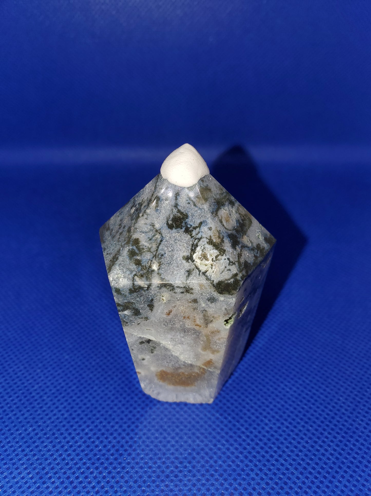 Moss Agate Cupcake Shape