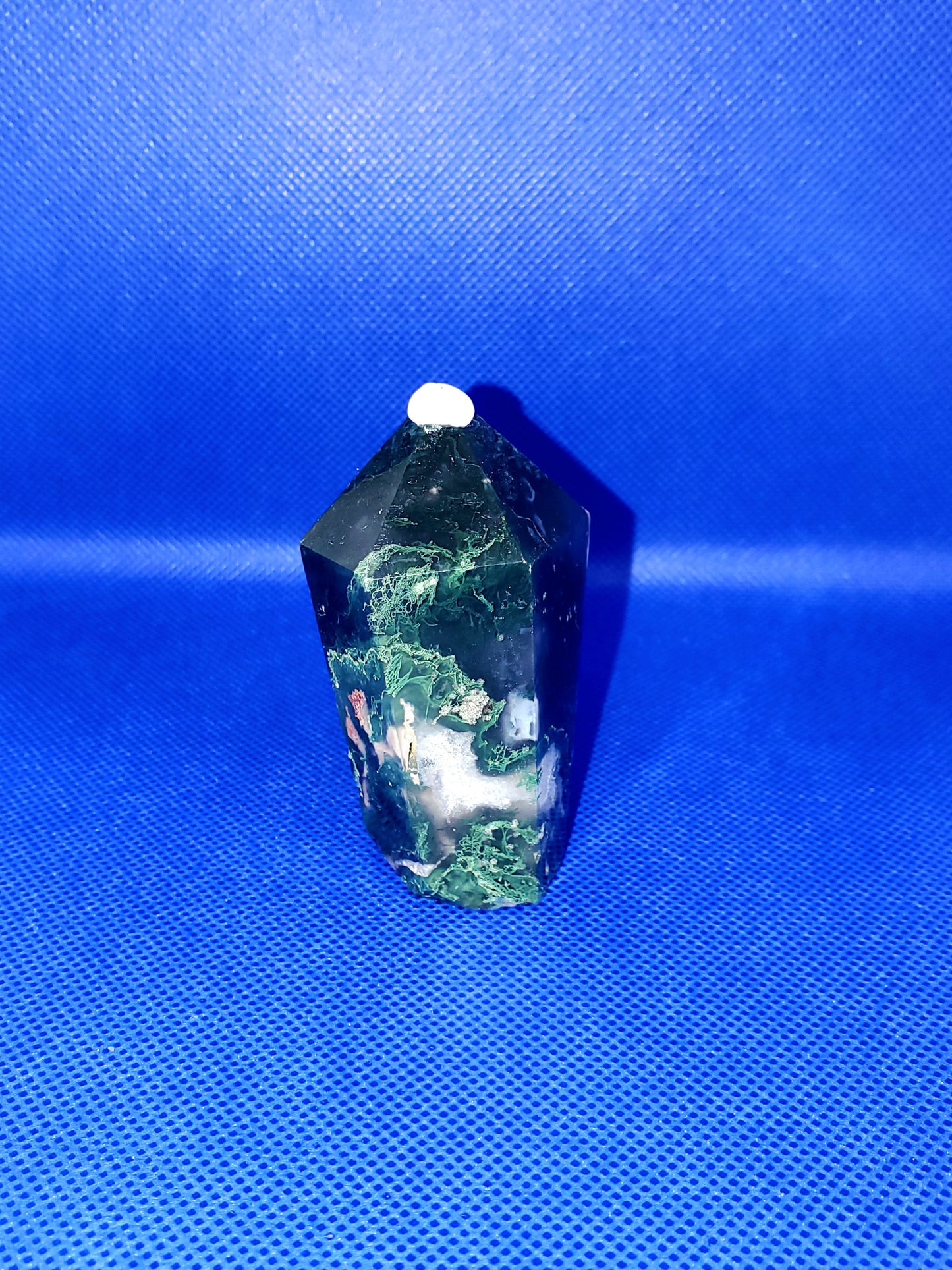 Moss Agate Cupcake Shape