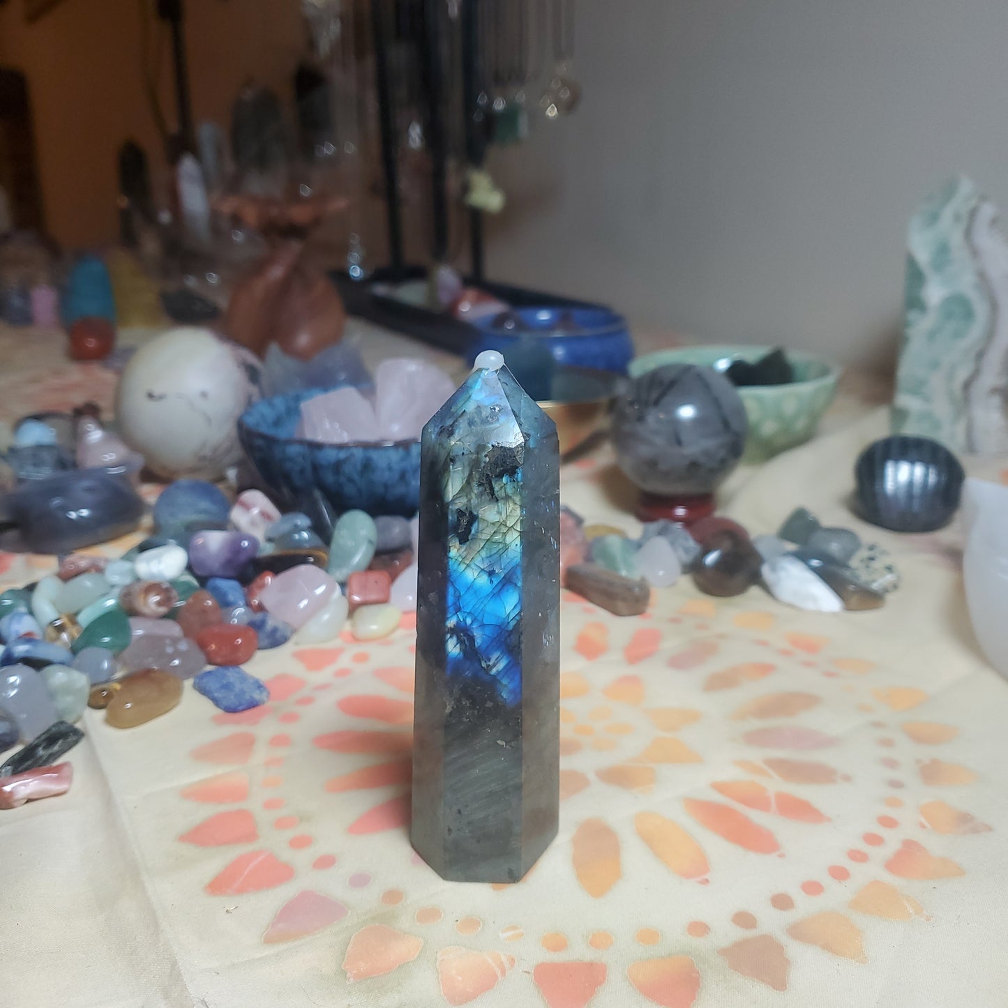 Labradorite tower #2