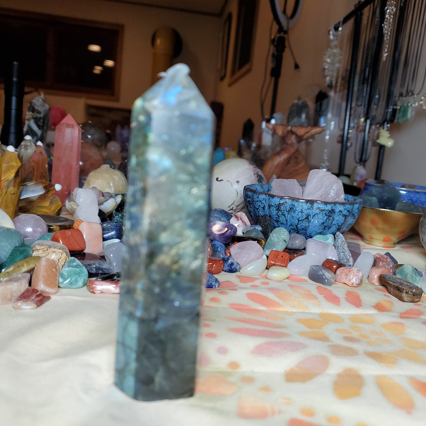 Labradorite tower #3