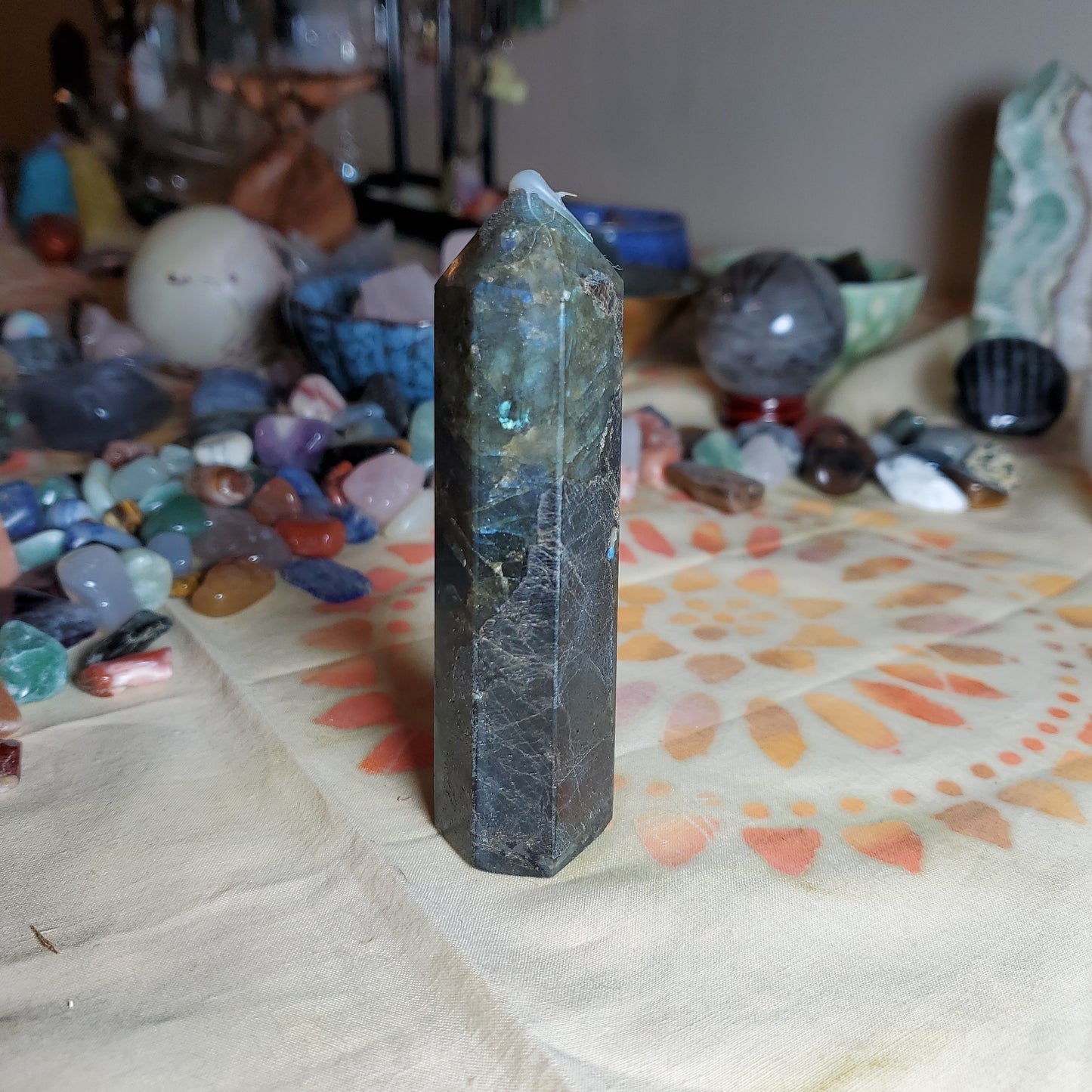 Labradorite tower #3