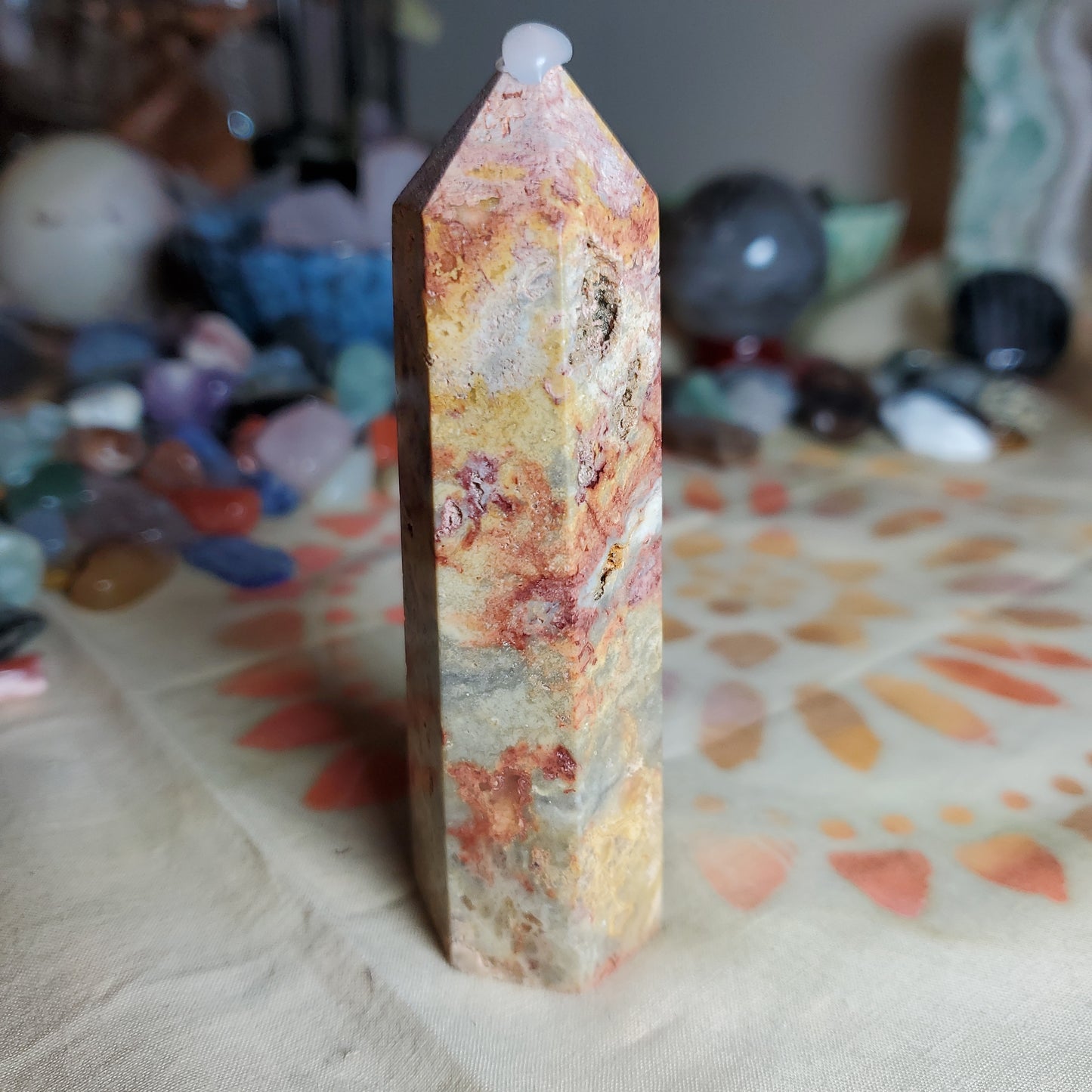 Crazy Lace Agate #2 with druzy