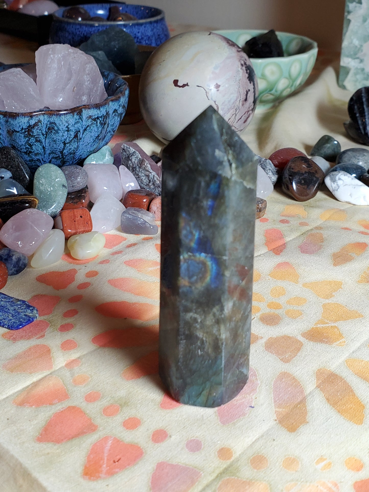 Labradorite tower #1