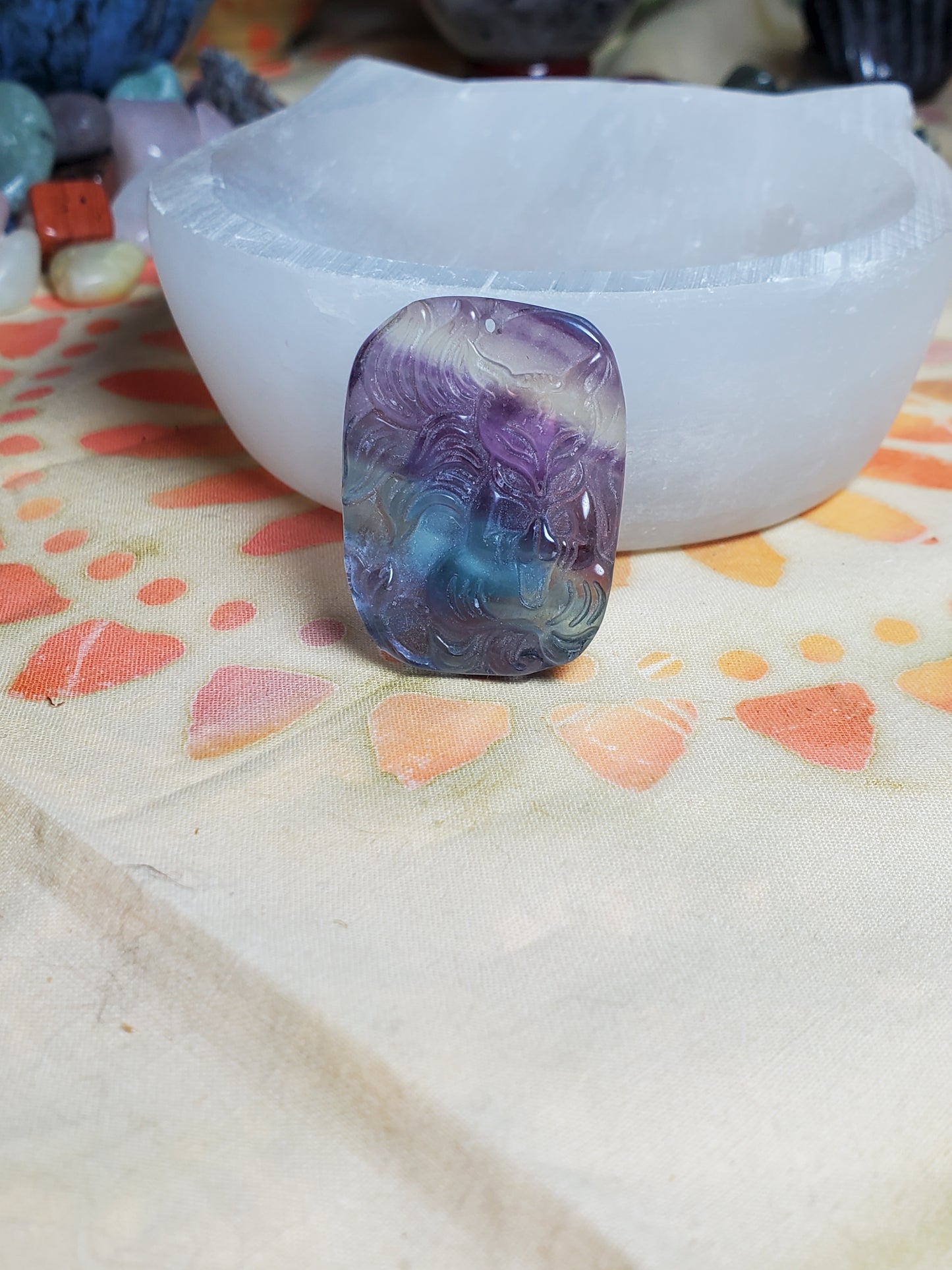 9 Tail Fox Fluorite