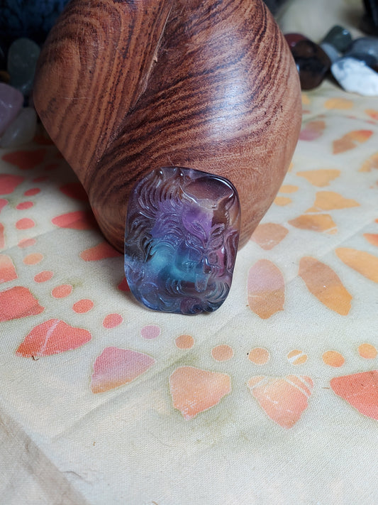 9 Tail Fox Fluorite