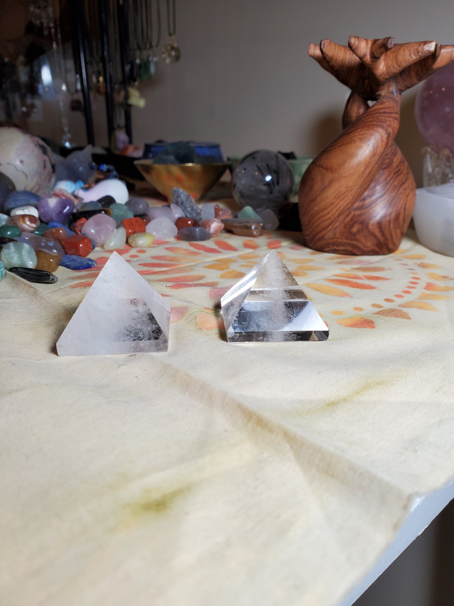 Clear Quartz Pyramid