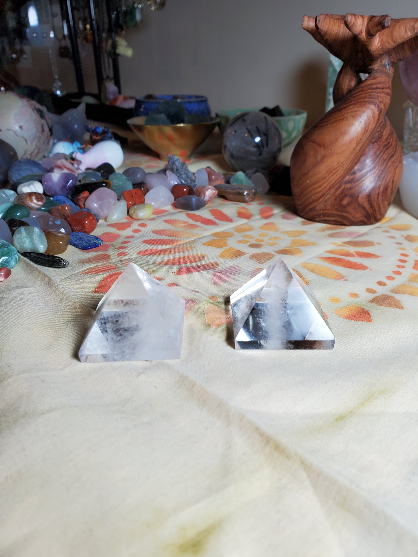 Clear Quartz Pyramid