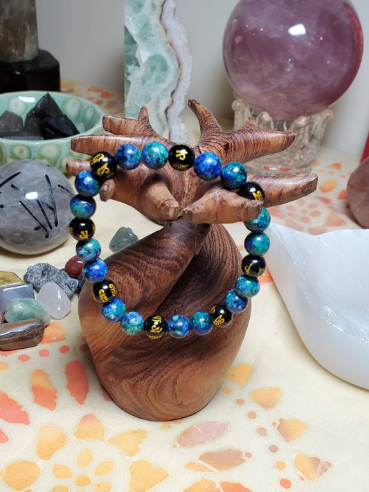 Mantra bead braclet