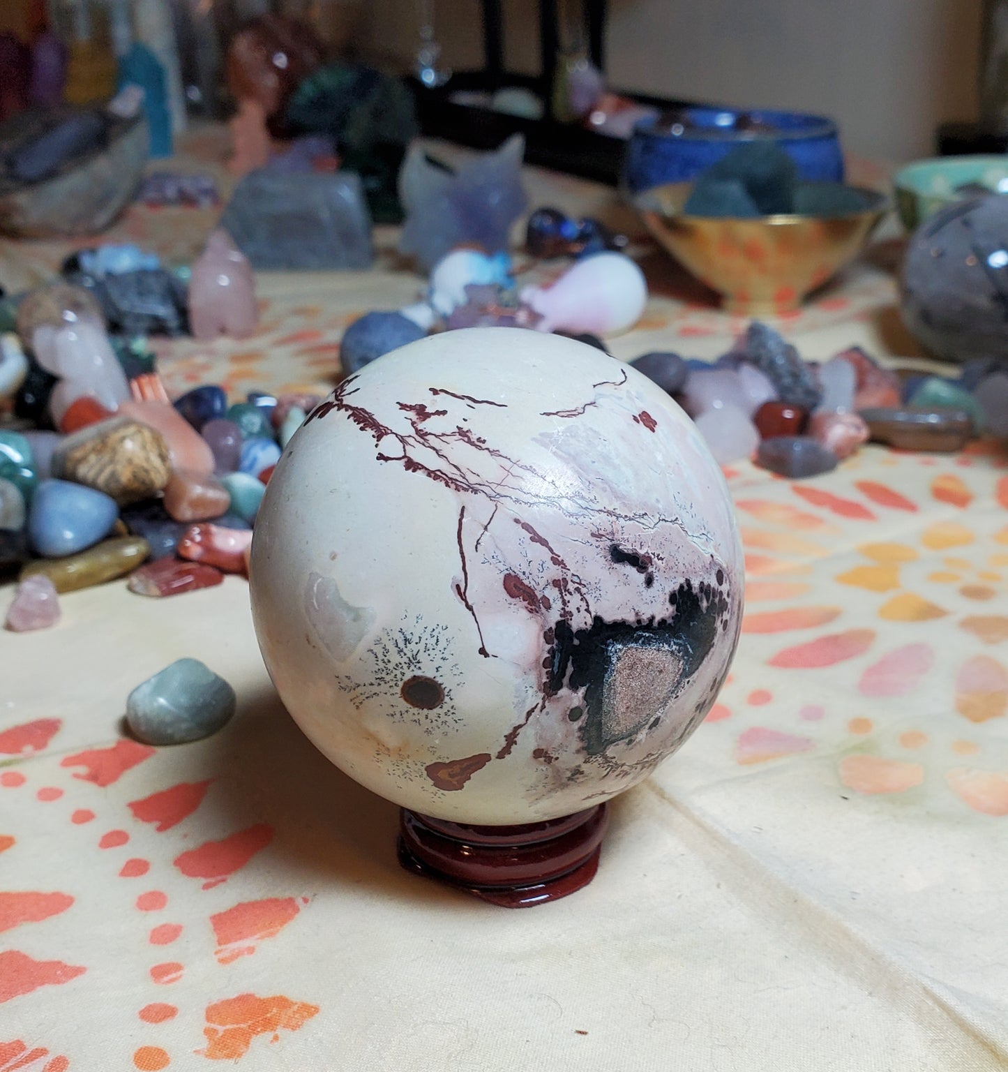 Picture Jasper Sphere