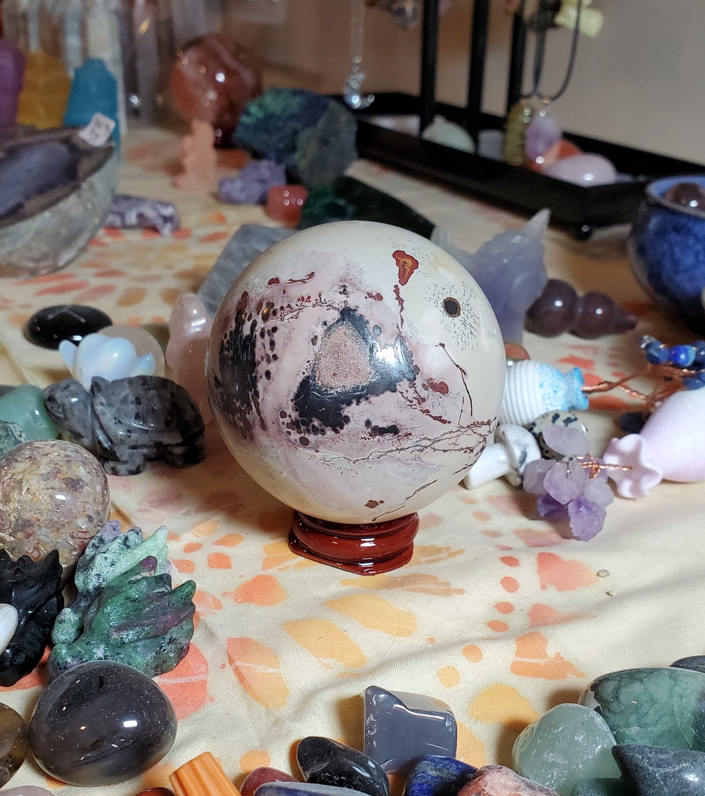 Picture Jasper Sphere